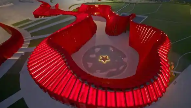 主題體驗館1:1制作數字沙盤模型還原了貴州地貌